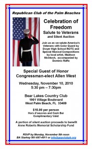RCPB Veterans Salute Invitation