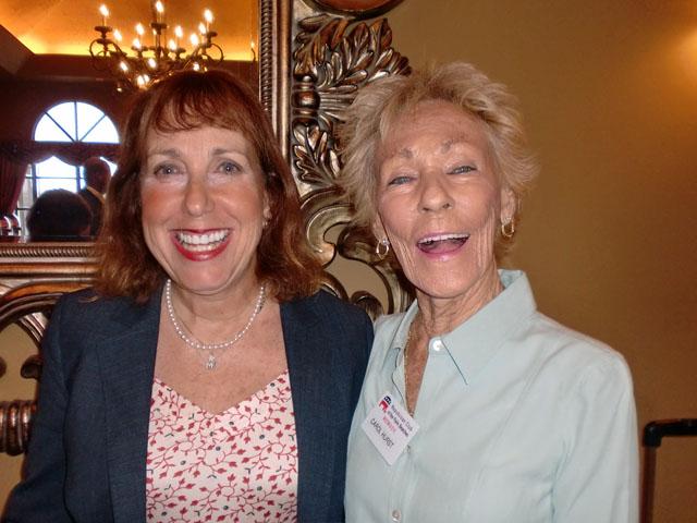 Marilyn Parmet and Carol Hurst